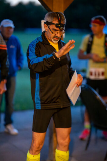 Ultraläufer Hanno Höper vor dem 85 km Start