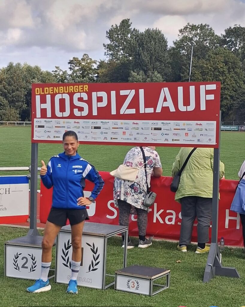 Halbmarathon Teilnehmerin Sandra Gahse